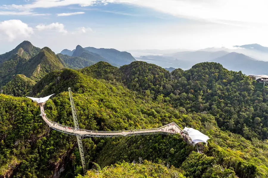 Langkawi things to do - sky bridge