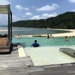 beach and pool at Club Med Cherating