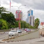 Driving in Kuala Lumpur