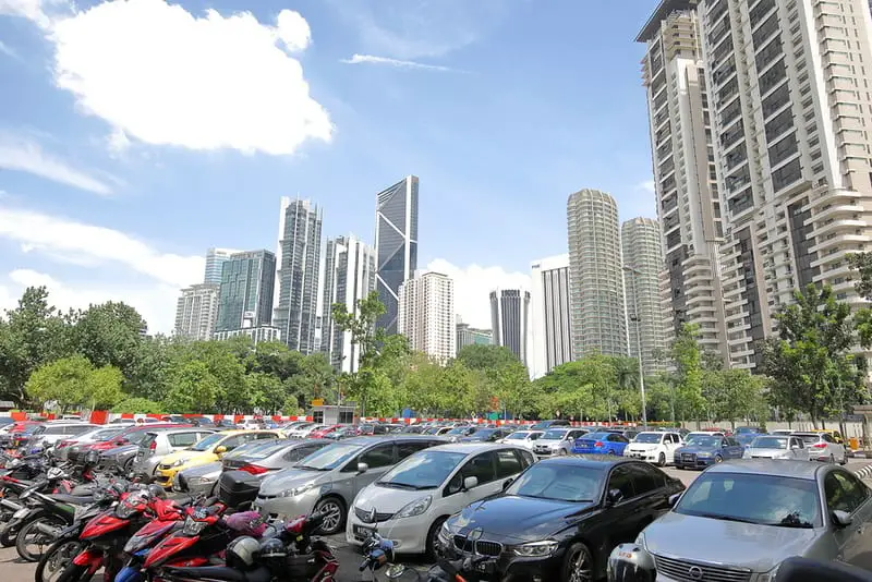 Parking in Kuala Lumpur can i drive in malaysia with us license