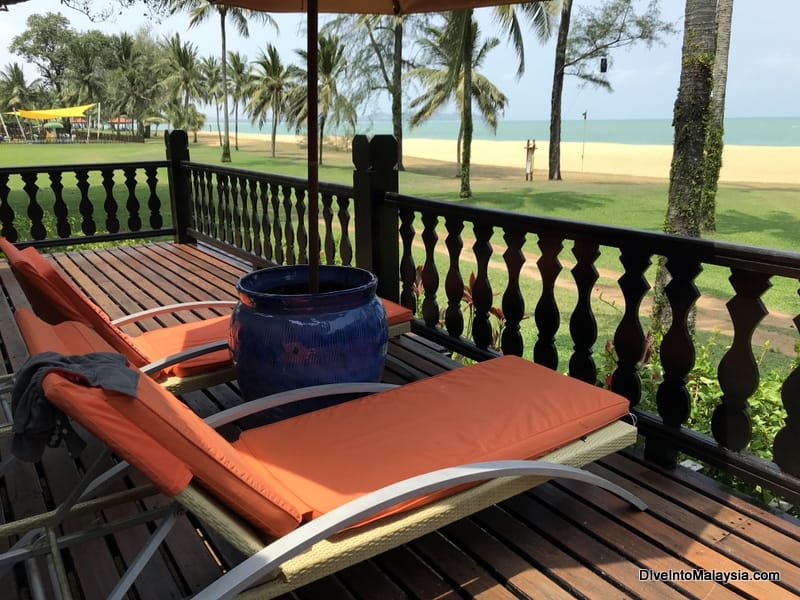 Club Med Cherating Beach suite balcony