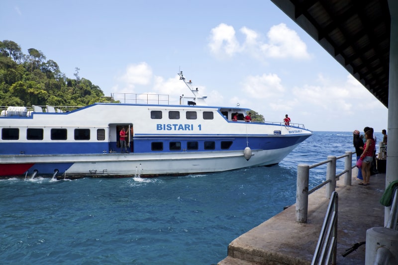 Tioman Island Ferry at Salang