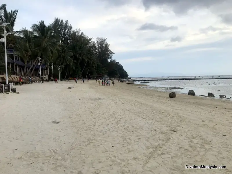 Sunset on West Beach on Perhentian Besar