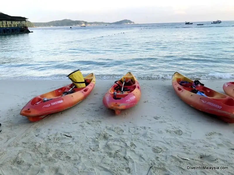 Kayaking in Perhentian Islands, visit prehentian islands