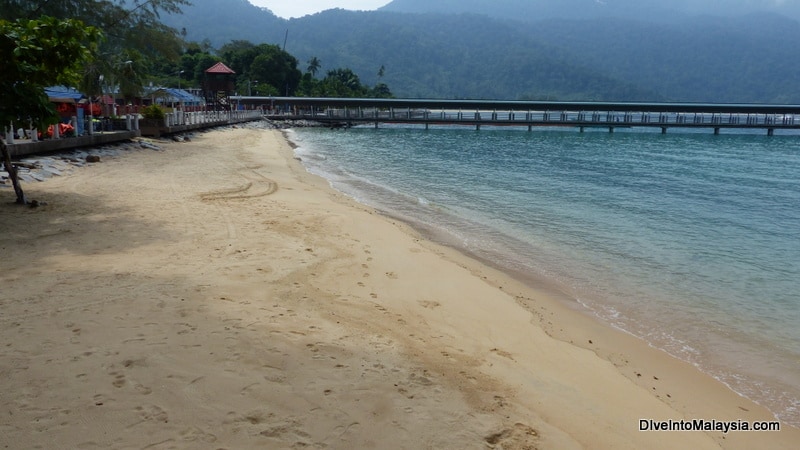 Tekek beach tioman island