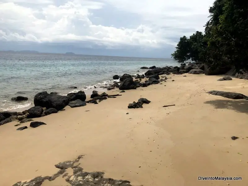 private beach on Perhentian Kecil