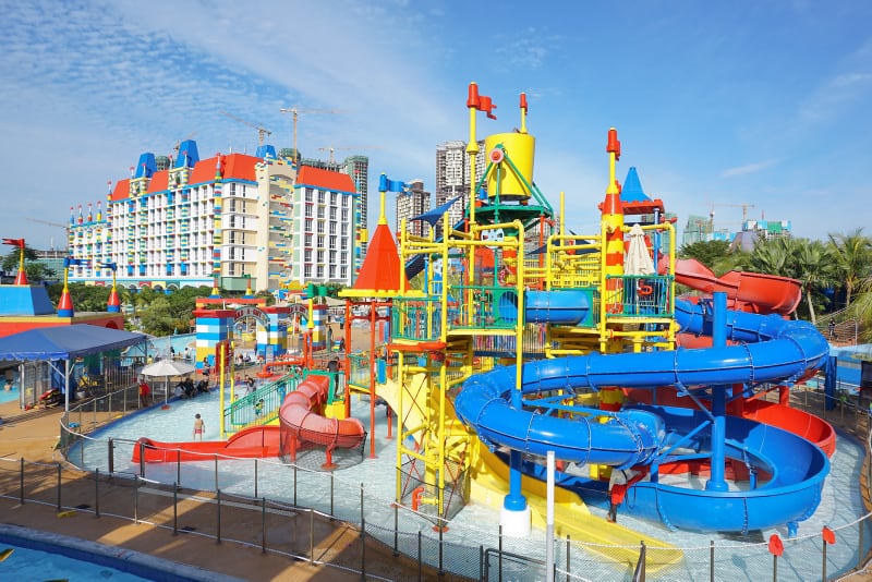 water playground at Legoland Malaysia Water Park