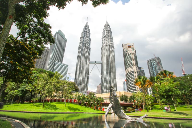 Petronas Twin Towers in Kuala Lumpur