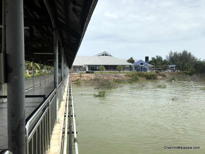 Arriving at Tanjung Gemok Jetty