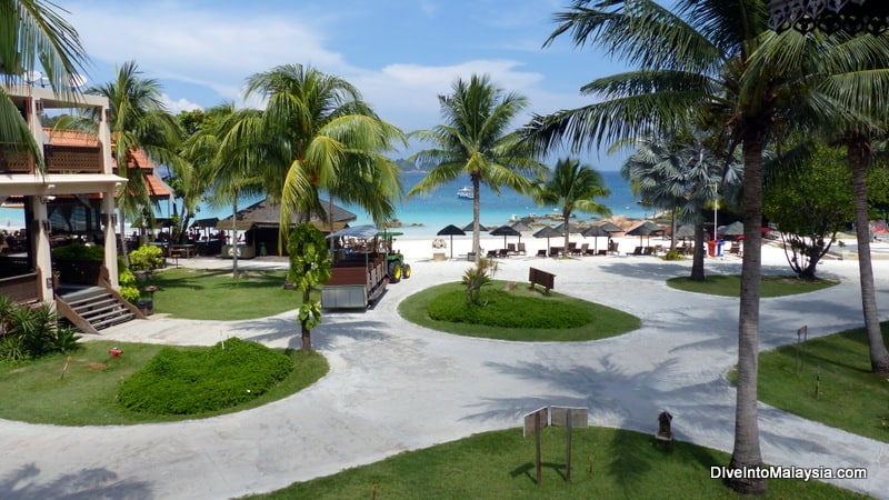 sea view room view at Laguna Beach Resort Pulau Redang Terengganu