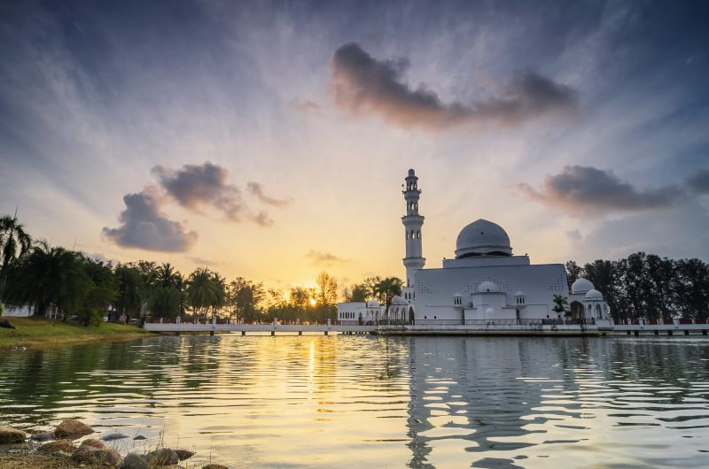 Tengku Tengah Zaharah Mosque Kuala Terengganu