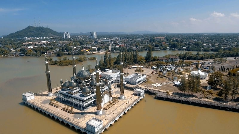 Crystal Mosque Kuala Terengganu