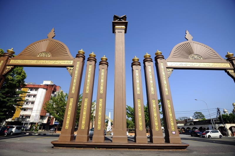 Archway of Kota Sultan Ismail Petra in Kota Bharu, Kelantan