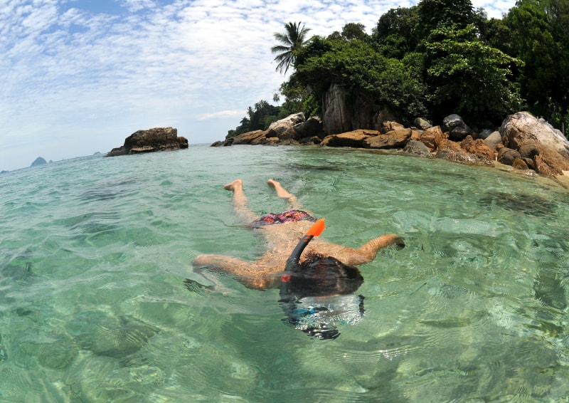 So much great snorkelling in the Perhentians