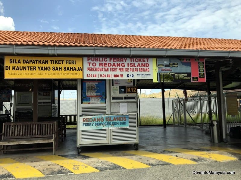 Ticket booth to Redang Island