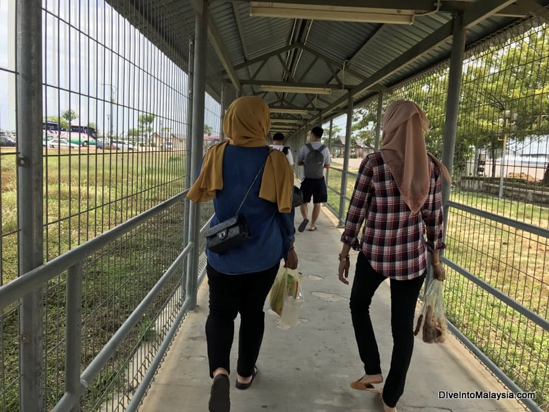 Walk to Shahbandar Jetty for Redang boat