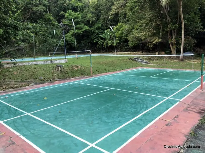 Perhentian Island Resort tennis courts