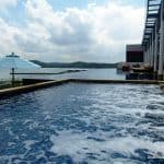 Hotel Jen Puteri Harbour rooftop infinity swimming pool