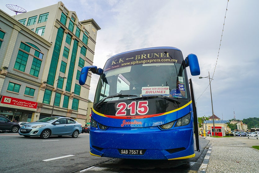 Kota Kinabalu to Brunei Bus