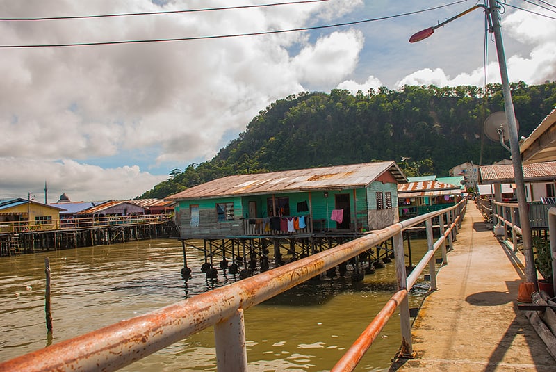 Buli Sim Sim Water Village, Sandakan, Borneo