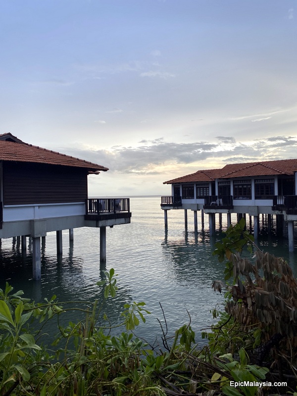 Water chalets Avillion Port Dickson