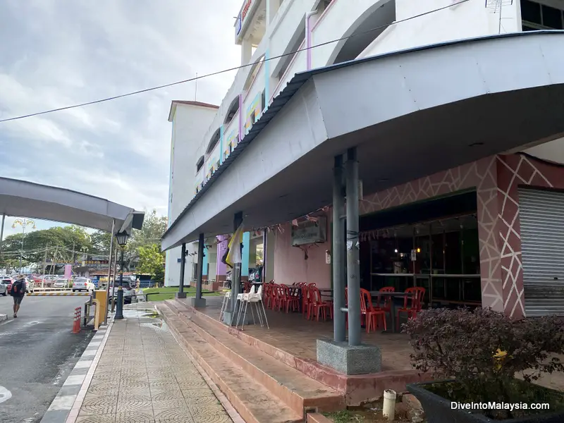 car park near lumut ferry terminal