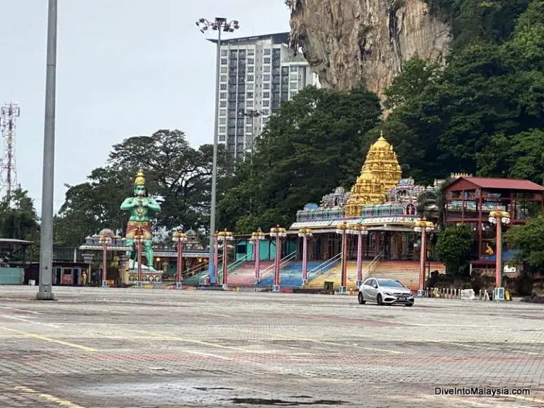 car parking at Batu Caves