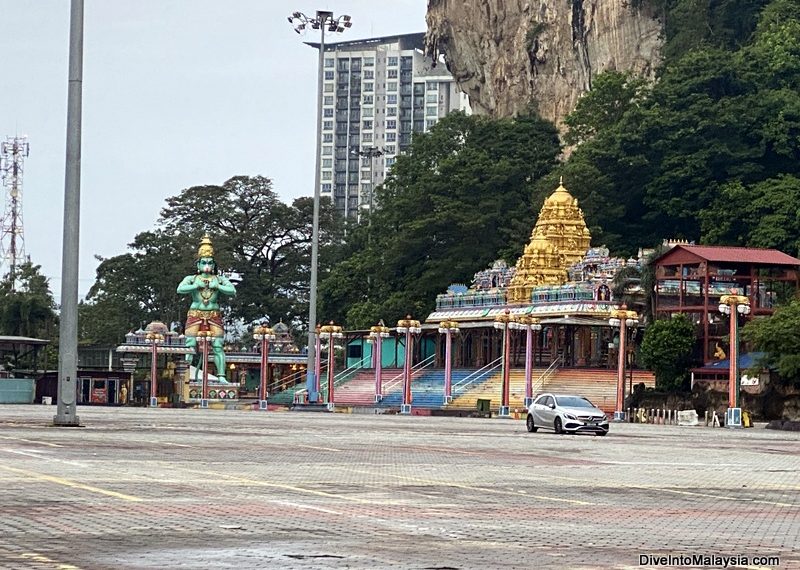 car parking at Batu Caves