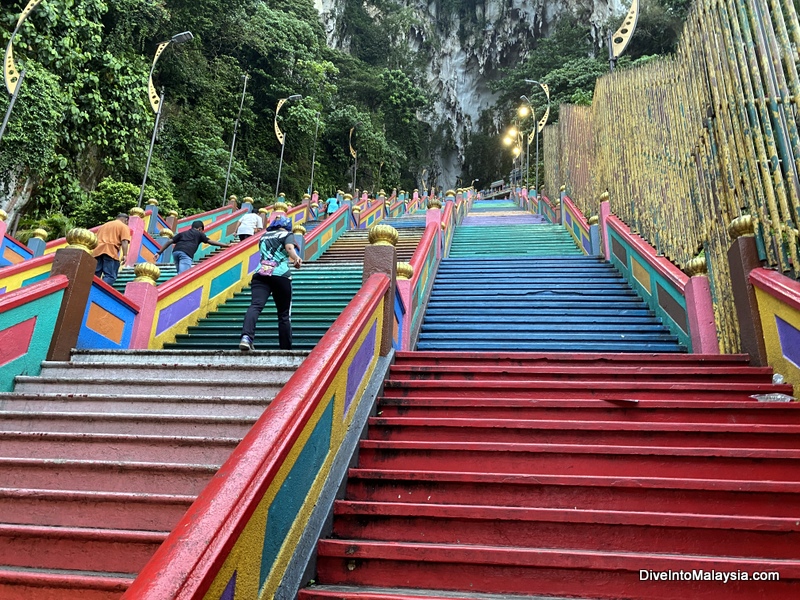 Batu Caves steps count