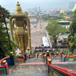 Batu Caves Looking back towards KL