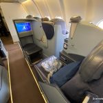 Malaysia Airlines business class seat