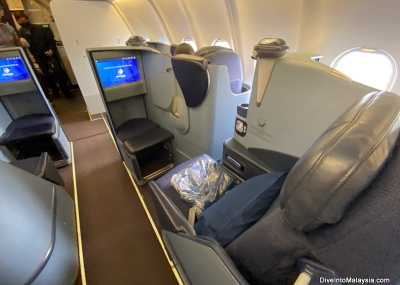 Malaysia Airlines business class seat