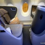 Singapore Airlines Business Class seat