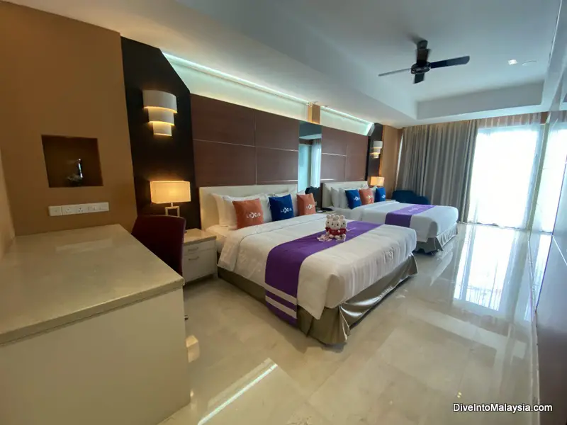 Lexis Hibiscus Port Dickson Sea View Panorama Pool Villa bedroom