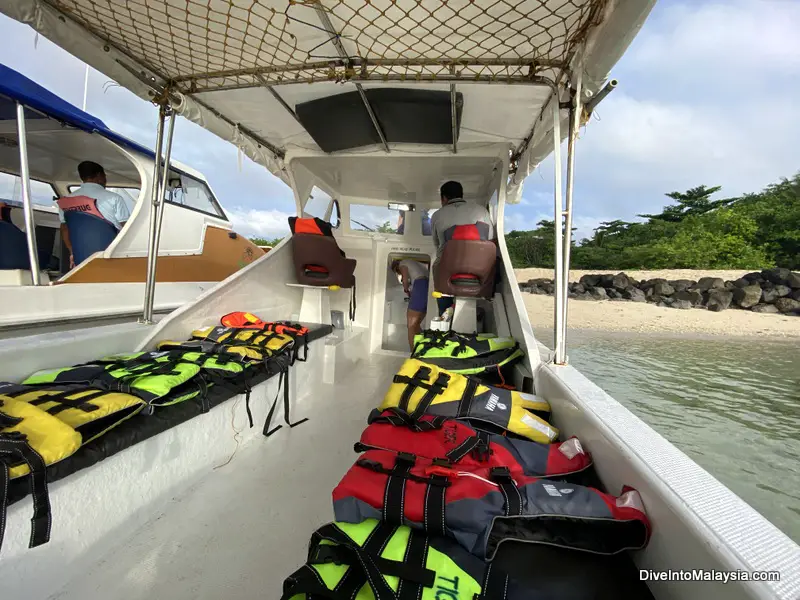 Selingan Turtle Island Boat back to Sandakan :(