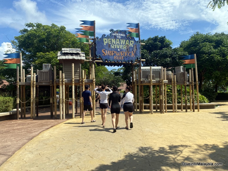 Desaru Coast Adventure Waterpark Entry to Penawar River and Shipwreck Reef