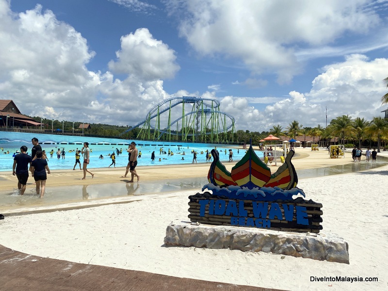 Desaru Coast Adventure Waterpark Tidal Wave Beach