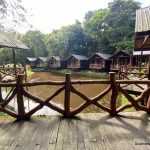 Borneo Natural Sukau Bilit Resort Balcony in my deluxe room