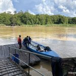 Time for a boat cruise! Jetty at Borneo Natural Sukau Bilit Resort