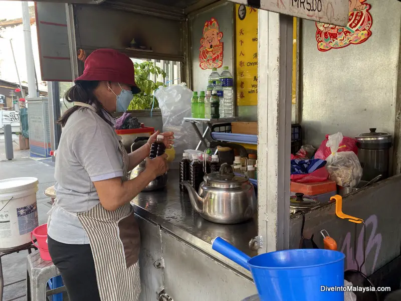 food tour Kuala Lumpur tea stall