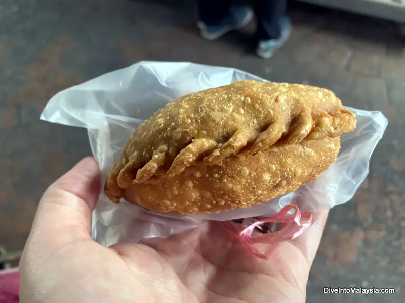 Kuala Lumpur food tour Delicious handmade curry puff