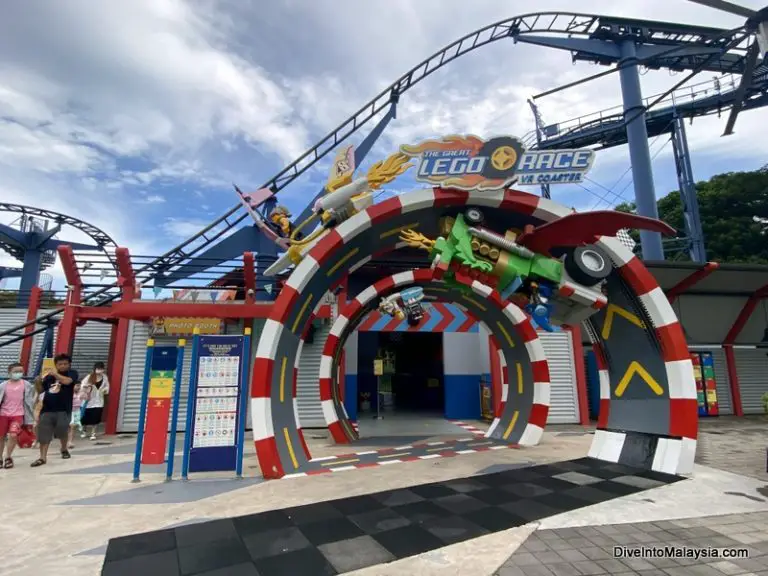 Legoland Malaysia The Great Lego Race VR Coaster