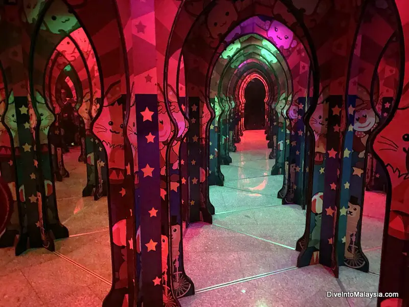 The Top Penang inside Magic Mirror Maze