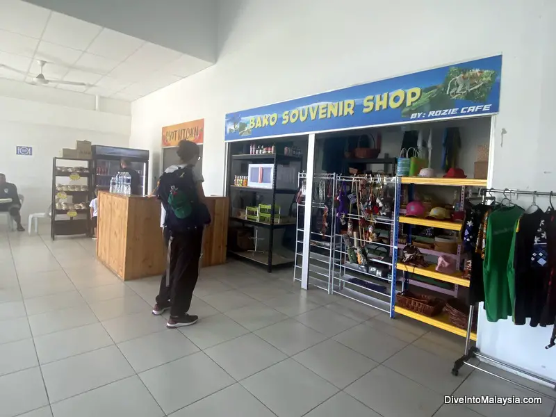 Bako National Park ferry terminal shops