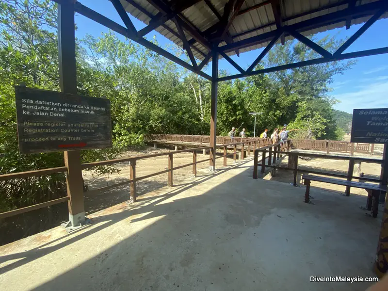 Bako National Park jetty