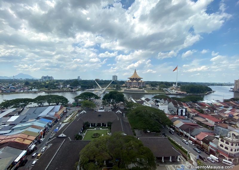 The Waterfront Hotel Kuching Premier Twin Room with View