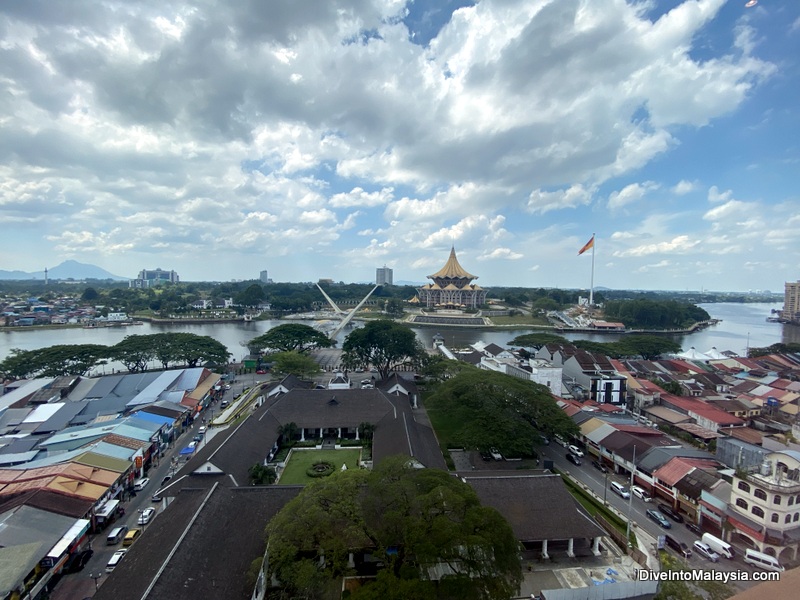 The Waterfront Hotel Kuching Premier Twin Room with View