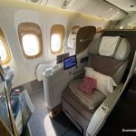 Boeing 777-300ER business class seats Emirates