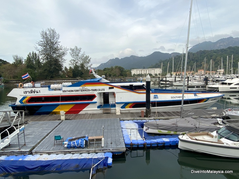 Ferry from Telaga to Koh Lipe