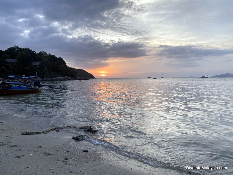 Sunset at Sunset Beach Koh Lipe